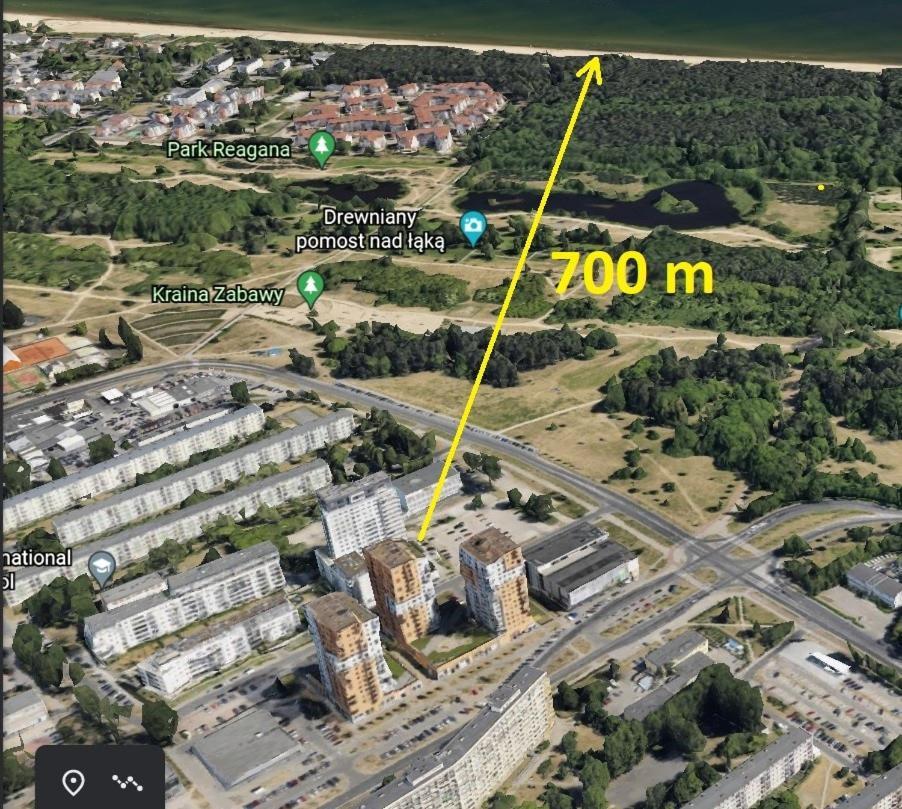 Apartament25B, Plaza, Internet, Netflix Gdansk Bagian luar foto